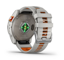 Load image into Gallery viewer, Titanium w/Fog Gray/Ember Orange Band