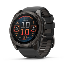 Load image into Gallery viewer, Carbon Gray DLC Titanium with Black/Pebble Gray Silicone