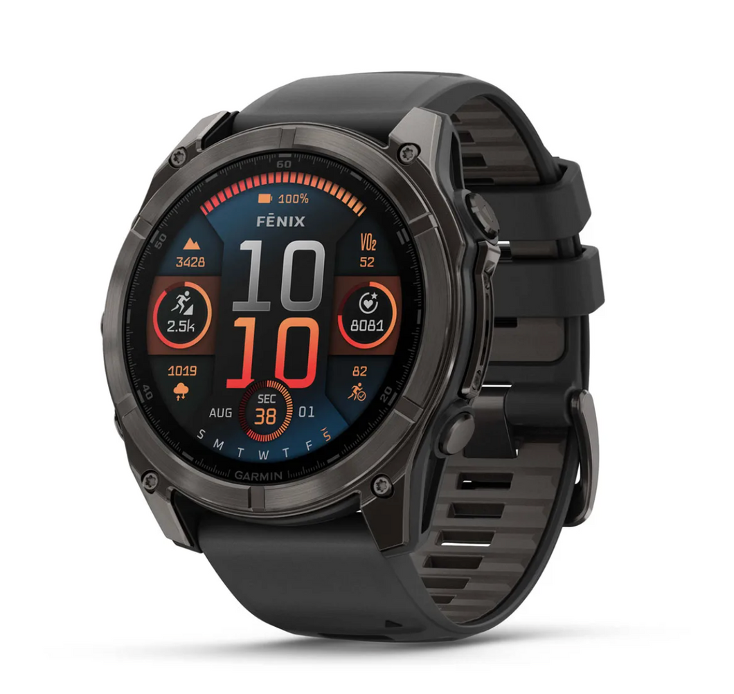 Carbon Gray DLC Titanium with Black/Pebble Gray Silicone
