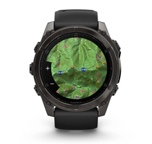 Load image into Gallery viewer, Carbon Gray DLC Titanium with Black/Pebble Gray Silicone