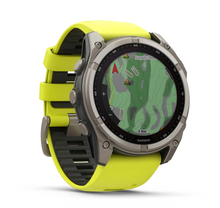 Load image into Gallery viewer, Titanium with Amp Yellow/Graphite Silicone