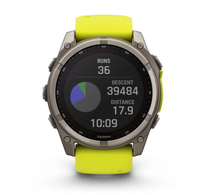 Titanium with Amp Yellow/Graphite Silicone