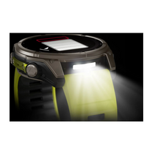 Load image into Gallery viewer, Titanium with Amp Yellow/Graphite Silicone