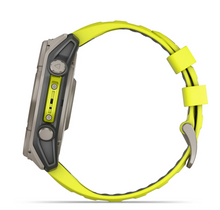 Load image into Gallery viewer, Titanium with Amp Yellow/Graphite Silicone