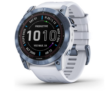 Load image into Gallery viewer, Mineral Blue Ti w/Whitestone Band