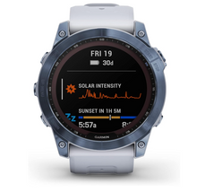 Load image into Gallery viewer, Mineral Blue Ti w/Whitestone Band