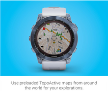 Load image into Gallery viewer, Mineral Blue Ti w/Whitestone Band