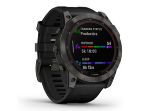 Carbon Gray DLC Ti w/Black Band