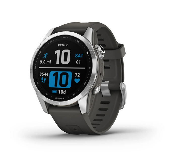 Stainless Steel w/ Graphite Band 42 MM