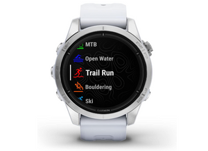 Stainless Steel w/Whitestone Band 42 MM