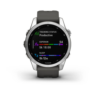 Stainless Steel w/ Graphite Band 42 MM